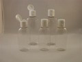 Glashelder flesje ovaal 50ml