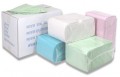 Dental Towels budget 125 stuks wit/blauw/groen/roze
