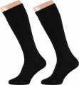 Xtreme Medische Compressie sokken, stimuleert bloedcirculatie, minder zwelling (zwart, per 2 paar)