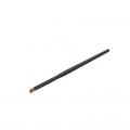 Wenkbrauw / Wimperverf penseel kort zwart met schuine punt (breedte 6-8mm)