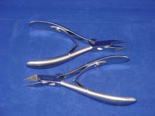 Hoektang RVS 13 cm spits model (kruisveer)