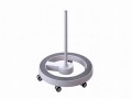 Rolstatief rond verzwaard (modern design model) voor kleine loupelamp