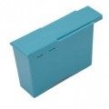 Mesafhaler / container turquoise nu 4 stuks voor € 5,00