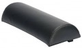 Knie-rol / beenrol skai ZWART 1/2 rond, 7cm hoog,14cm breed, lengte 43cm