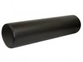 Knie-rol / beenrol skai ZWART geheel rond, diameter 14cm, lengte 45cm