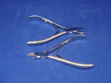 Hoektang RVS 13 cm rond model (kruisveer)